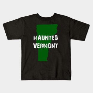 Original Haunted Vermont Logo Kids T-Shirt